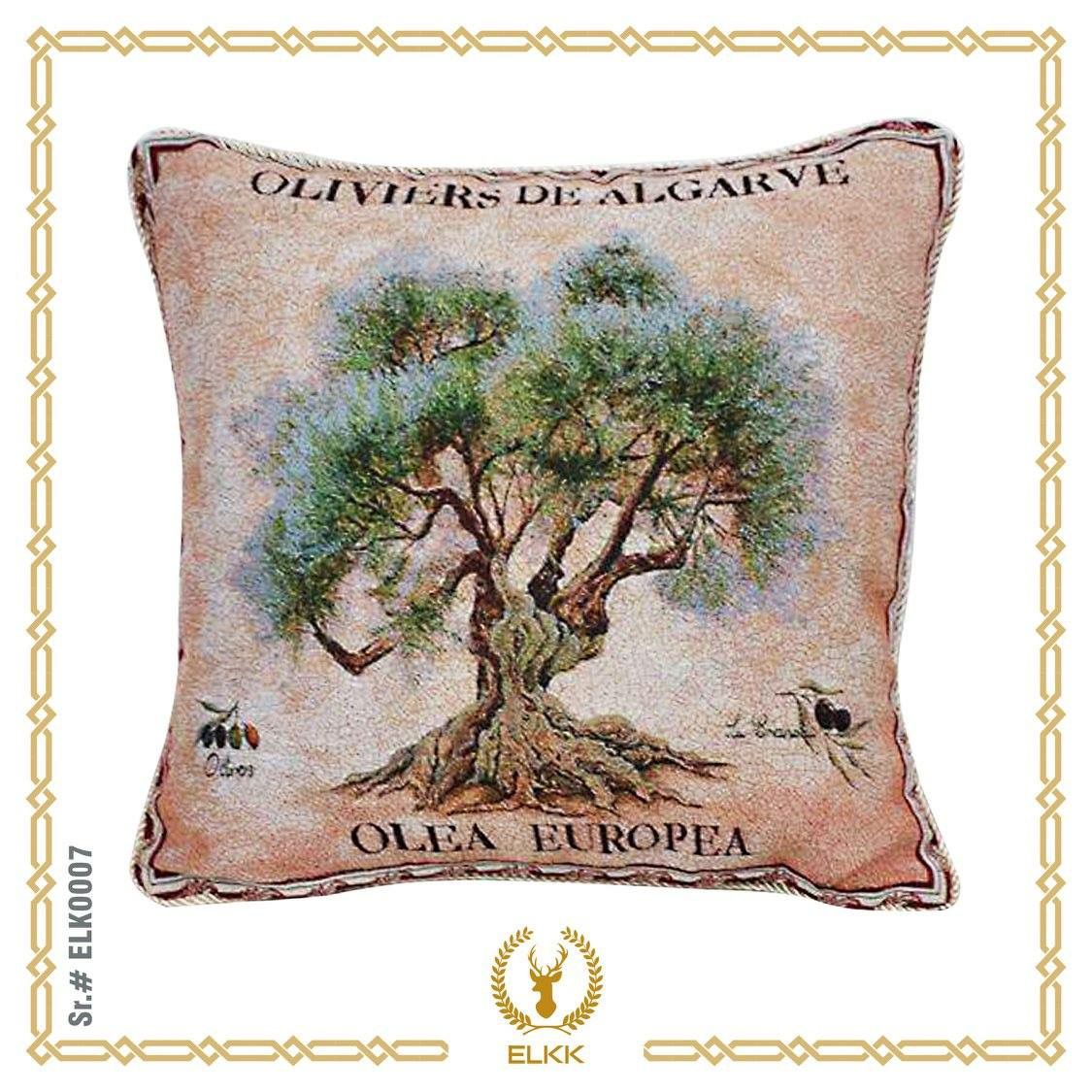 Tapestry pillowcase new 50/50 (olive wood)