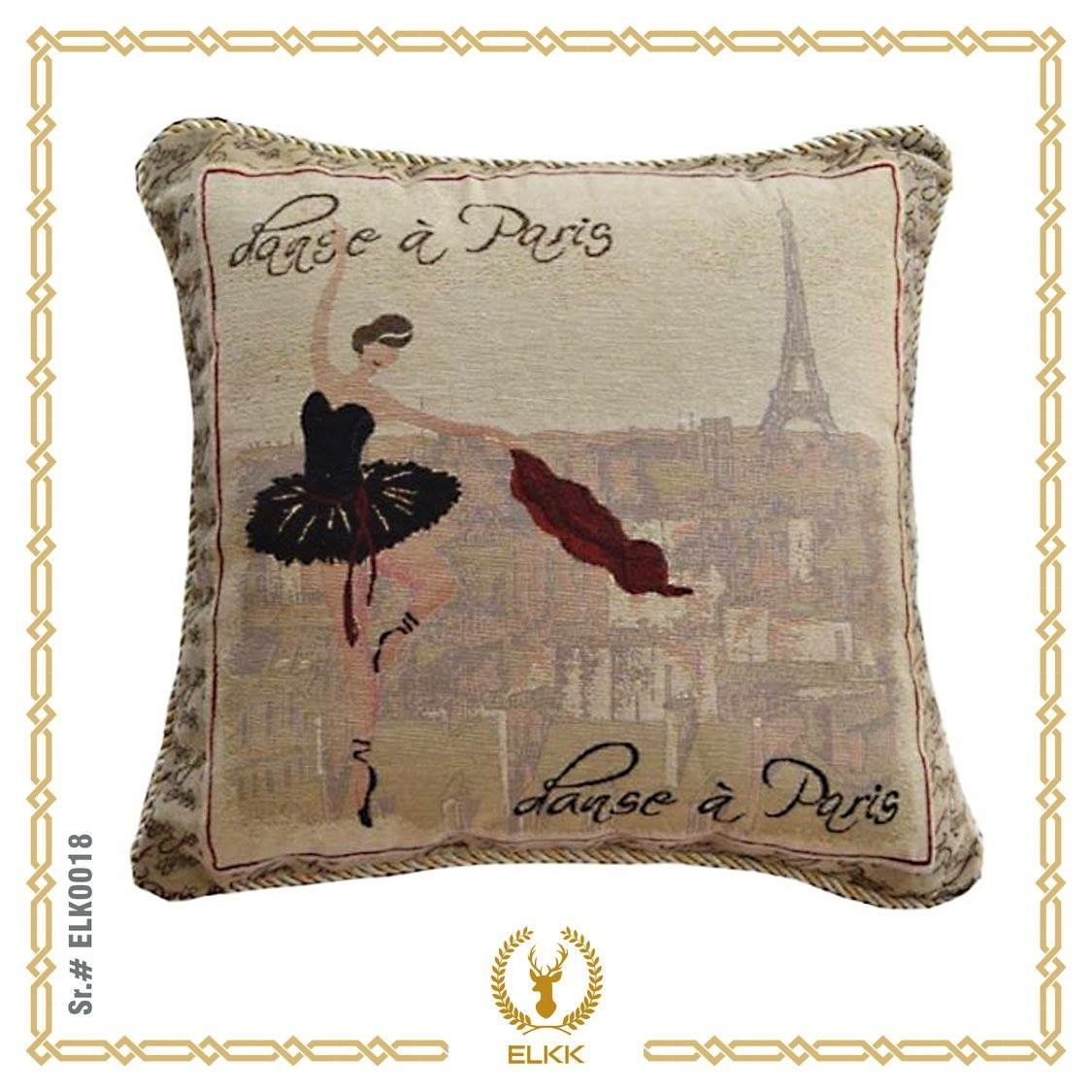 Ballerina- Danse A Paris Cushion Cover
